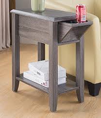 Keep a fresh bouquet of flowers for everyone to enjoy while they grab a cup of morning fuel to kick start. Sintechno S Id161582 End Table Storage Drawer And Cup Holders Living Room Table Luxury Home Furniture Table