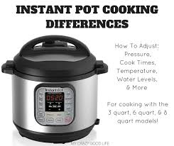 Sprinkle the italian dressing seasoning mix over the top of the roast. Instant Pot Cooking Differences How To Adjust For Size Differences My Crazy Good Life