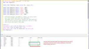Difference Between Row Number Rank And Dense Rank In Sql Server Oracle Sql Oracle Sql Sql Tutorial