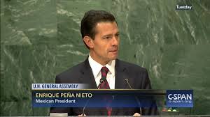 Peña nieto took office in 2012 vowing a transparent government that would clean up the entrenched mexico president enrique pena nieto speaking during a press conference in the east room at the. Mexican President Enrique Pena Nieto Addresses U N General Assembly C Span Org