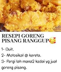 Resepi cucur ikan bilis (penyediaan mudah) resepi cucur udang rangup 3 cawan tepung gandum 1 sudu teh instant yis 2 cawan air suam panas 1 biji mazaliffah md esa. Sarawak Aritok Resepi Goreng Pisang Rangup Facebook
