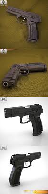 Mp 443 Grach 3d Model 3d Model Model Guns