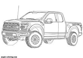 And also there are lots of trucks that are monsters, old, tanker, tonka trucks. 2017 Ford F 150 Raptor Coloring Page Truck Coloring Pages Ford Raptor Ford Raptor Truck