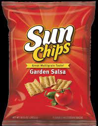 Sun Chips Garden Salsa Chips Dips Salsa Potato Kettle Corn Rice To Me These Have A Sweetness To Them Like S Sun Chips Chip Packaging Packaging Snack
