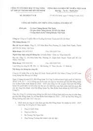 công ty cổ phần đầu tư hạ tầng cộng hoà xã hội chủ nghĩa việt nam ...