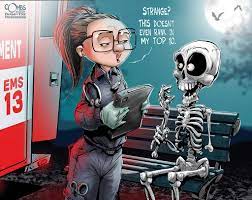 Drawn by Fire: Top 10 List - Firefighter-Paramedic Cartoon