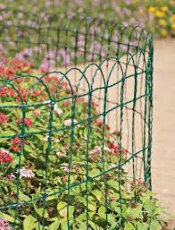 It is a protective border for plants in different applications. Decorative Wire Border Fence In 2 Heights Gardeners Com Garden Fencing Garden Edging Flower Garden Borders