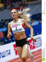 Schleu war als führende ins springreiten gegangen. Leichtathletik Hurden Der Funfkampf Frauen 800m Dadic Ivona Redaktionelles Foto Bild Von Europaisch Person 93489481