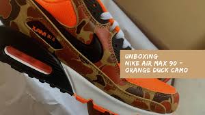 Maybe you would like to learn more about one of these? Unboxing Nike Air Max 90 Orange Duck Camo Kandace With A K