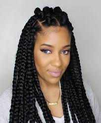 Short braid styles for black hair tied upwards. 66 Of The Best Looking Black Braided Hairstyles For 2020