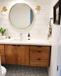 Delve into a world of minimalistic fashion and contemporary styling with this midcentury modern 24 vanity. 30 Mid Century Modern Bathroom Design Ideas Wayfair