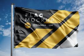 Download 28 Flag Mockup Psd For Branding And Advertising Mockupcloud
