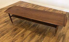 Mcm founders furniture walnut surfboard coffee table mad4modllc 5 out of 5 stars (12) $ 995.00. Sold Mid Century Walnut Surfboard Coffee Table Modern To Vintage