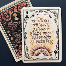 For each tarot deck featured here, i've included a photo of the empress, strength, justice, my favorite court card (queen of pentacles), and a card from each suit (four of wands, ten of cups, three of swords, and nine of pentacles). A Jane Austen Tarot Deck Clarkson Potter Jacqui Oakley
