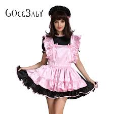 Wife knows best by thatyamiguy. Forced Sissy Girl Maid Pink Black Satin Dress Uniform Costume Crossdressing Cosplay Costume Cosplay Costume Black Costumecosplay Maid Costume Aliexpress