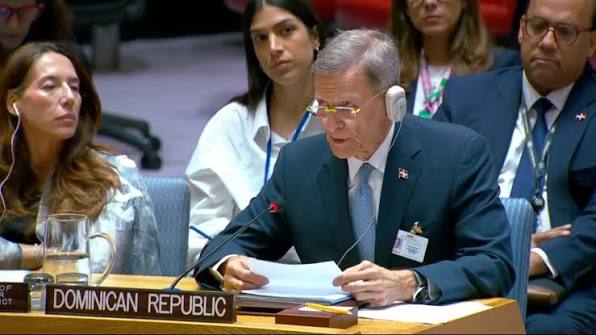 🎙️🇩🇴 Compartimos el discurso del canciller Roberto Álvarez durante su participación en la reunión ante el Consejo de Seguridad de la Organización de las Naciones Unidas, en seguimiento a la situación ...
