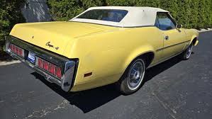 Image result for Yellow 1973 Mercury