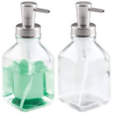 Maybe you would like to learn more about one of these? Come To Choose Your Own Sports Style Mdesign Modern Square Glass Refillable Foaming Soap Dispenser Pump Bottle For Bathroom Vanity Countertop Kitchen Sink Save On Soap Vintage Inspired Compact Design
