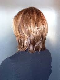I love this style, because it looks stylish and chic, but you can still throw it in a ponytail if need be. Thick Long Layered Straight Hair Back View