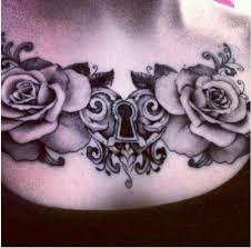See more ideas about rose heart tattoo, tattoos for women, tattoos. Show Your Love For Your Significant Other With A Couples Tattoo Chest Tattoos For Women Rose Tattoos Rose Chest Tattoo