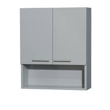 Or, choose a bathroom wall cabinet for a modern, minimalist finish. Amare Bathroom Wall Cabinet By Wyndham Collection Dove Gray Free Shipping Modern Bathroom