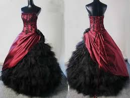 Victorian Gothic Burgundy Black Corset Ball Gown Formal Gowns Party Prom Dress Ball Gowns Wedding Ball Gowns Gothic Wedding Dress