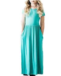 Fashion Dresses Kids Long Maxi Casual Girls Summer Short Sleeve Party Dress Plain Black Green Cj18dxlr6wr Girls Long Dresses Girls Casual Dresses Kids Dress