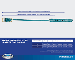 dog collars and leads size charts