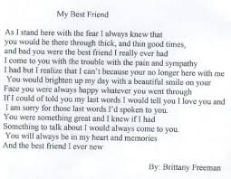 A Letter To A Best Friend Emotional Http Www Valery Novoselsky Org A Letter To A Best Friend Em Friend Poems Letter To Best Friend Sorry Best Friend Quotes