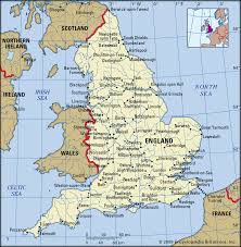 The map of england template includes three slides. England History Map Cities Facts Britannica