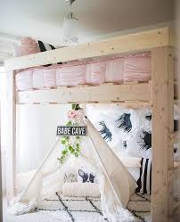 Bedroom design kids loft beds bed with slide room design bed dream rooms loft bed home diy sliding barn door. 25 Diy Loft Beds Plans Ideas That Are As Pretty As They Are Comfy