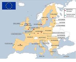 Lds Temple Hopping In Europe Germany Poland Iceland Map Belgium Germany