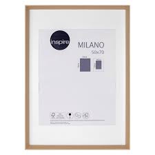 Não ter medo de mostrar suas habilidades e aprender coisas. Cadre Milano L 50 X H 70 Cm Chene Leroy Merlin