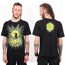 Utilisez les filtres pour trouver les modèles de t shirts pour homme, femme ou enfant. Excellent T Shirt Du Createur Shaman Le Print Buddha Dmt Est Fluorescent Taille M