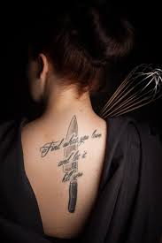 From A Studio Series Of Culinary Tattoos Photo By Phil Mansfield Culinary Tattoos Cooking Tattoo Chef Tattoo