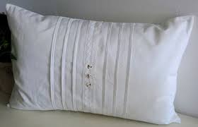 Kissenbezug Leinen Mit Biesen Kissen Nahen Leinenkissen Altes Leinen