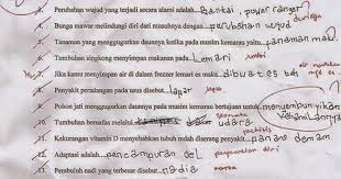 Tingkah lucu dan polos mereka secara tidak sadar membuat kita orang dewasa sampai geleng kepala tak habis pikir. 10 Jawaban Lucu Soal Ujian Anak Sd Yang Bikin Ngakak Yukepo Com