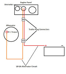 1990 mercruiser 350 alternator wiring diagram. Early Universal Engine Charging Circuit Photo Compass Marine How To Photos At Pbase Com