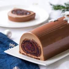 Buche Myrtille Mystere Myrtille Et Chocolat Au Lait Empreinte Sucree Chocolat Recette Mousse Au Chocolat Chocolat Au Lait
