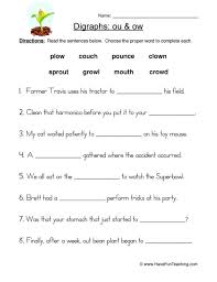 Oi oy word family worksheets. Digraph Oi Worksheets Vowel Digraph Worksheets For Preschool And Kindergarten K5 Learning In This Second Grade Reading And Writing Worksheet Kids Choose Digraphs Such As Sh Or Ch To
