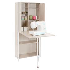 Craft Armoire White Studio Designs In 2020 Craft Armoire Home Office Storage Craft Tables With Storage