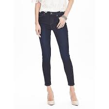 Banana Republic Womens Rinse Wash High Waist Skinny Ankle Jean Long Skinny Jeans White High Waisted Jeans Dark Wash High Waisted Jeans