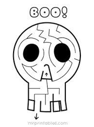 Mazes are a great way to entertain yourself or your kids by challenging your mind using problem solving skills, boosts your patience and persistence. Halloween Activities For Kids Mr Printables
