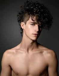 So many mohawk hairstyles for men are focused on straight hair only. Long Brown Curly Hair Men Novocom Top