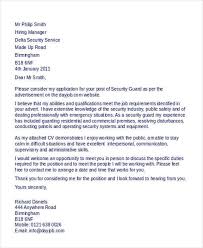 A letter of application should complement, not duplicate, your résumé. Security Guard Cover Letter 9 Free Word Pdf Format Download Free Premium Templates