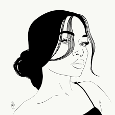 Draw Black And White Cartoons By Jenn N This striking black and white rectangular floral frame is presented in png format for digital download. draw black and white cartoons