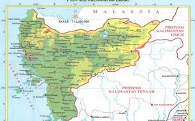Peta rupa bumi indonesia skala 1 : Kalimantan Barat Disiapkan Jadi Ibukota Negara Ini Tanda Tandanya Tribun Pontianak