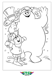 Search through 623,989 free printable colorings at getcolorings. Play Color With Frosty The Snowman Coloring Page Tsgos Com