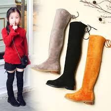 Gamlon Children Over Knee Boots Girl Shoes Knee Fashion Children Boots 2018 Autumn And Winter Princess Girls St Girls Boots Kids Kids Boots Over The Knee Boots