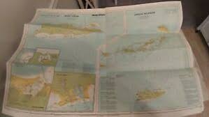Details About Imray Nautical Chart A1 A23 A231 Covers Peurto Rico Andthe Virgin Islands